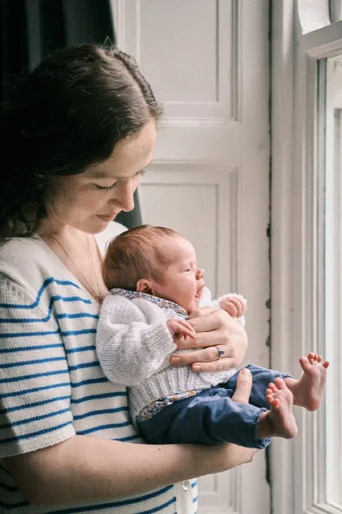 Newborn photographer north east england. in home