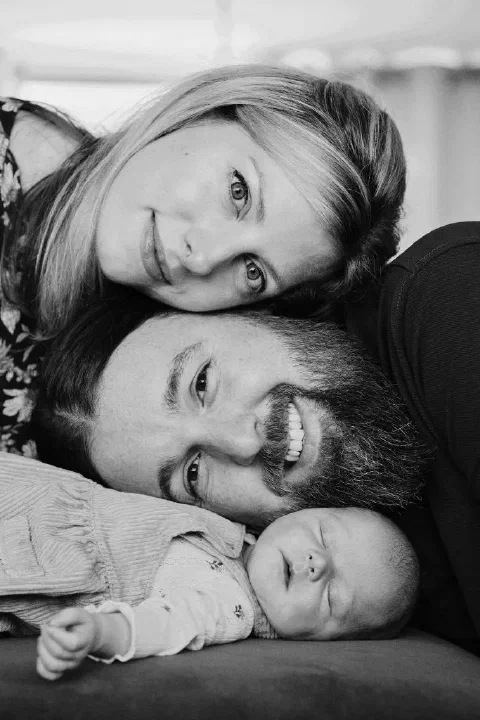 Natural in home newborn photographer in Newcastle upon Tyne north east england Northumberland