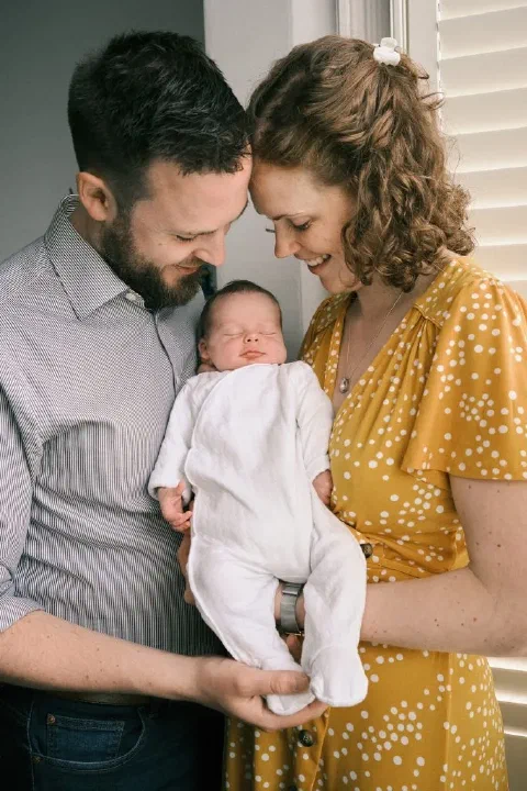 In-home, relaxed newborn &amp; family photography in Great Park, Newcastle upon Tyne