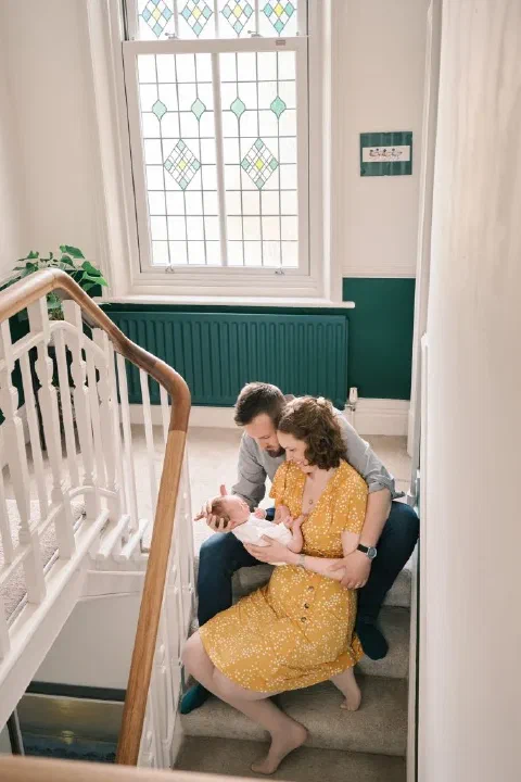 In-home, relaxed newborn &amp; family photography in Great Park, Newcastle upon Tyne