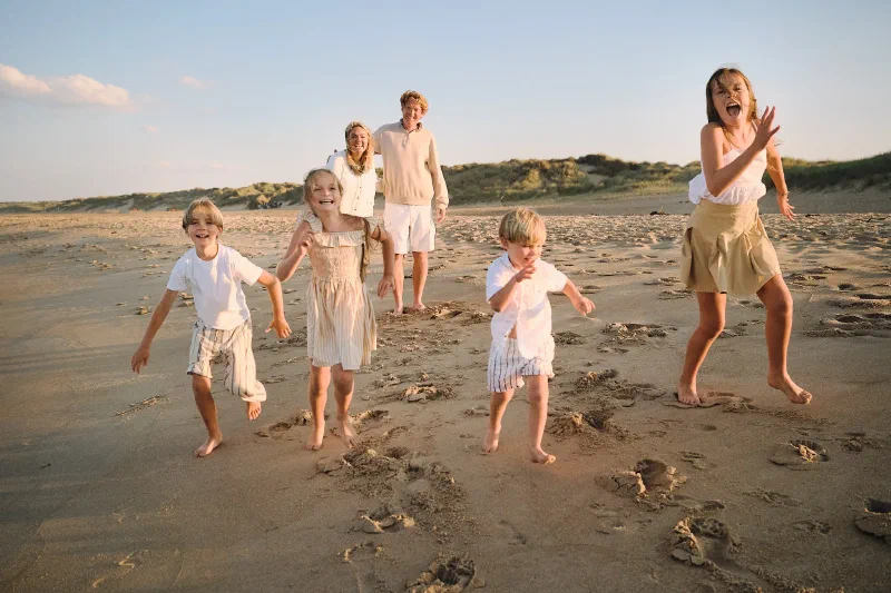 Nortumberland famly beach session