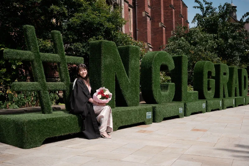 Graduation photoshoot in Newcastle upon Tyne
