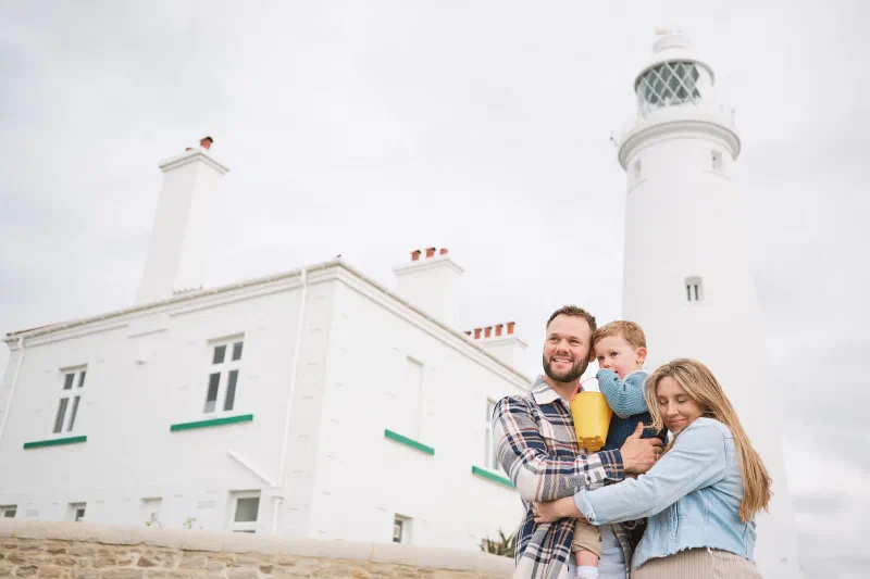 Maternity Photography St Mary's Lighthouse, Whitley Bay