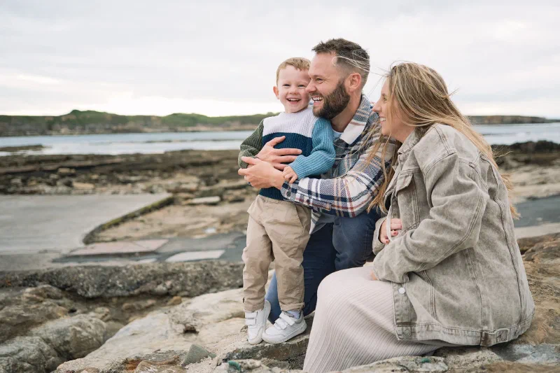 Maternity Photography St Mary&rsquo;s Lighthouse, Whitley Bay