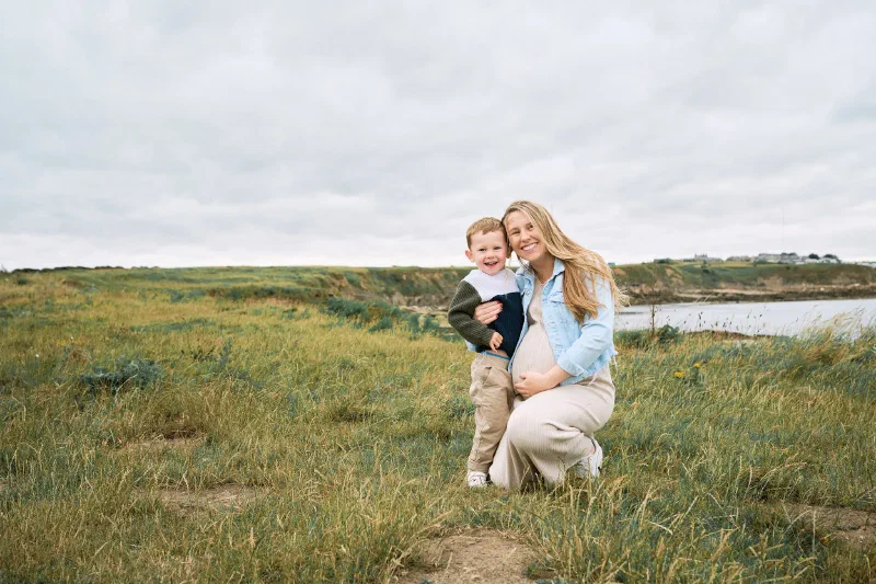 Maternity Photography St Mary&rsquo;s Lighthouse, Whitley Bay